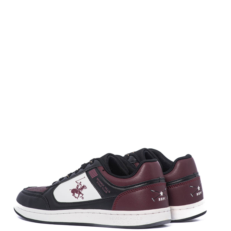 Tenis Beverly Hills Polo Club Jupiter Black/Burgundy