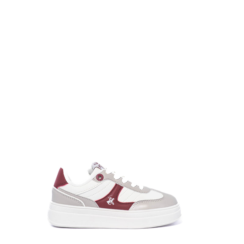 Tenis Beverly Hills Polo Club Kids Glam Grey Red