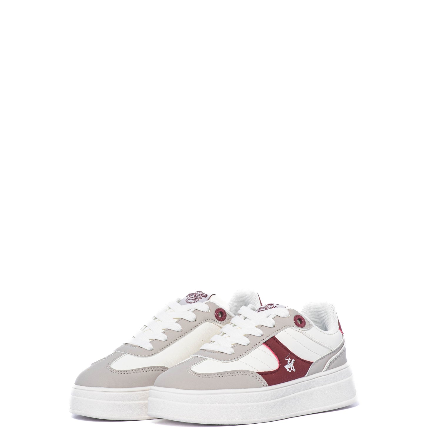 Tenis Beverly Hills Polo Club Kids Glam Grey Red