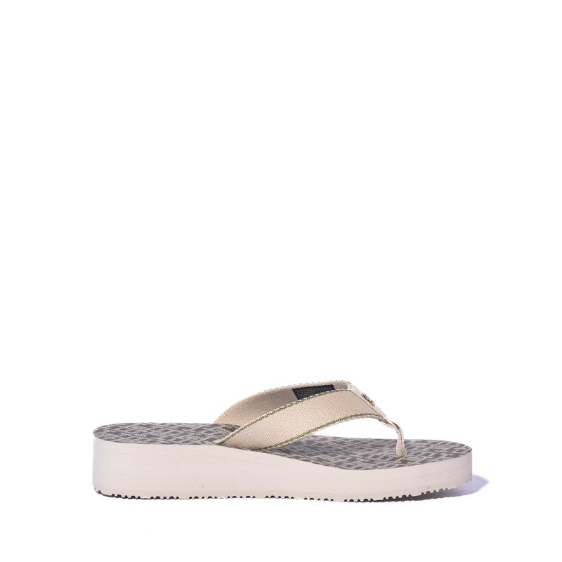Chanclas Tommy Th Monogram Mid Wedge Sandal