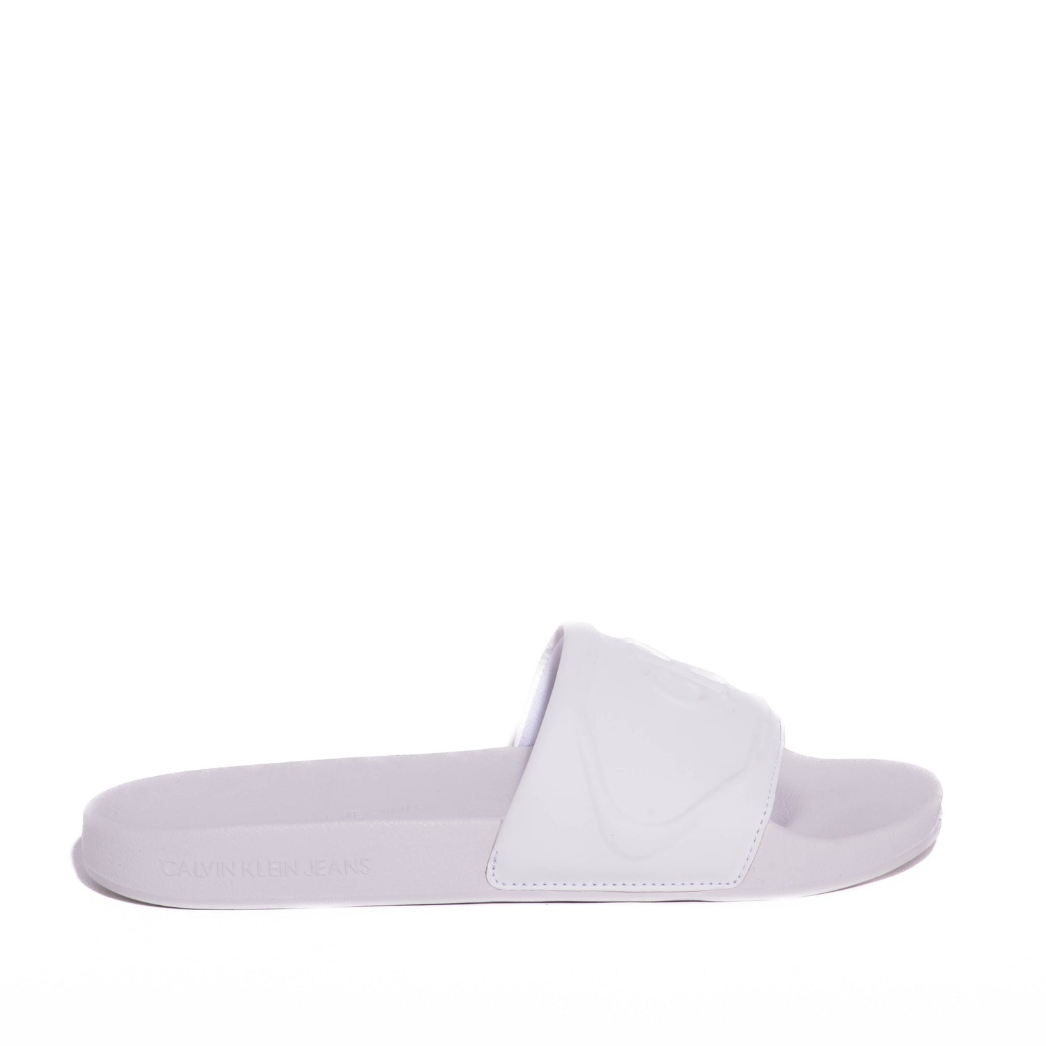 Chanclas Calvin Kelin Slide Pu Hf Mg Bright White