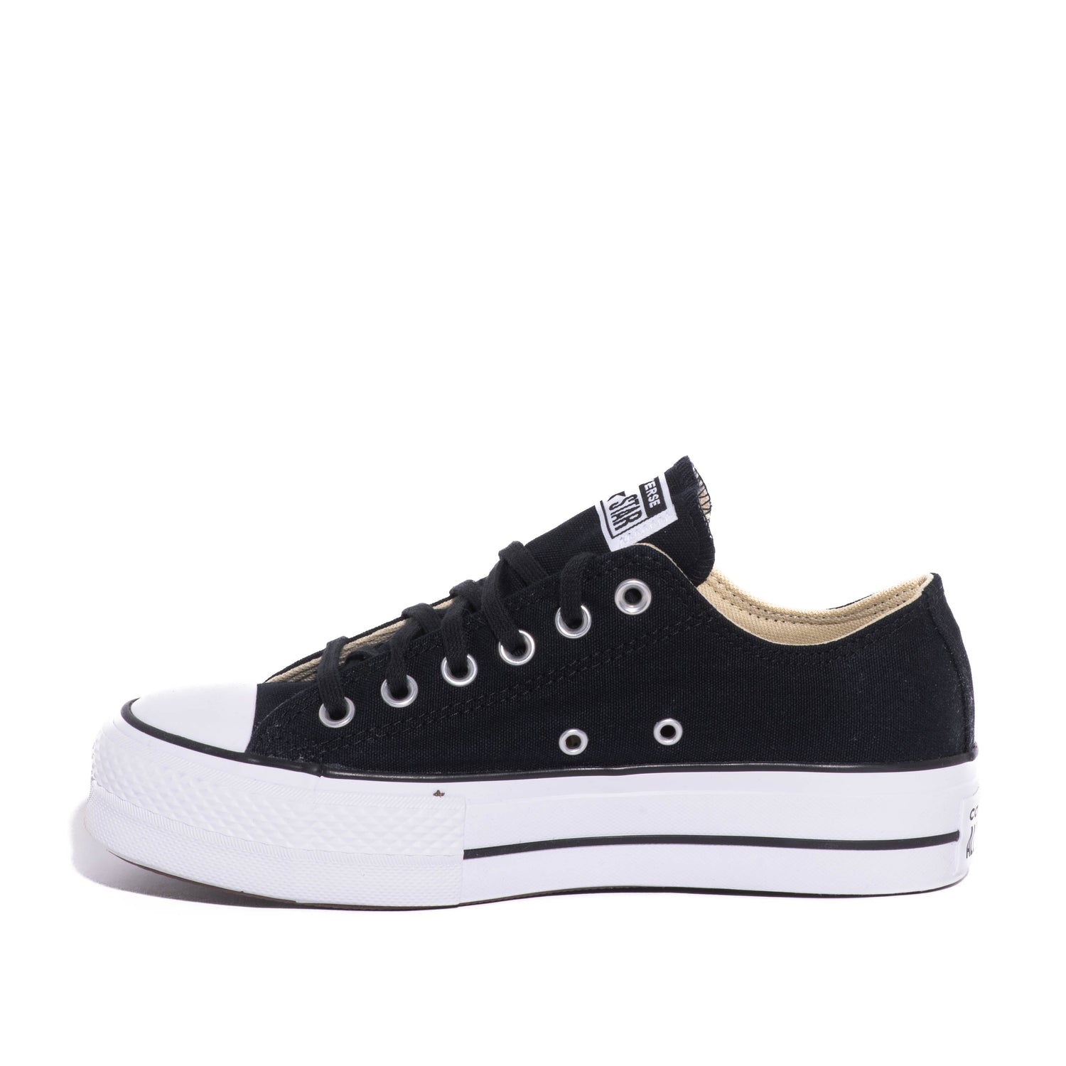 Tenis Converse Ctas Lift Ox Black/White/White