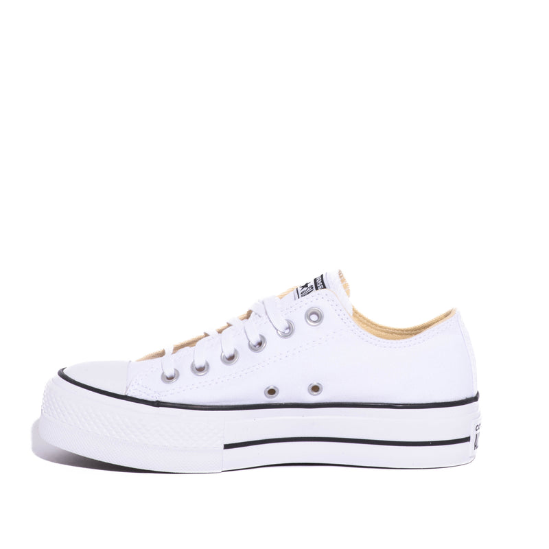 Tenis Converse Ctas Lift Ox White/Black/White