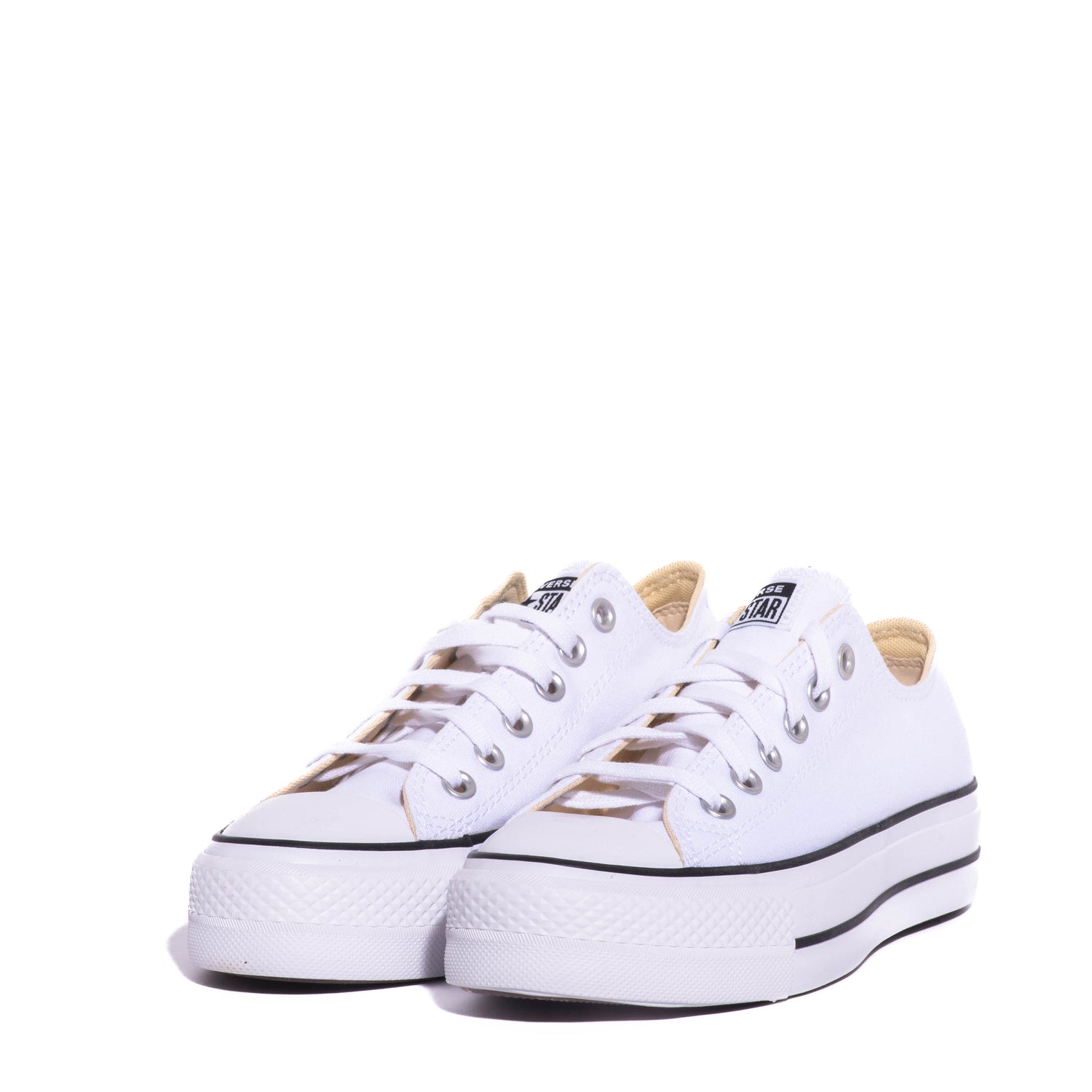 Tenis Converse Ctas Lift Ox White/Black/White