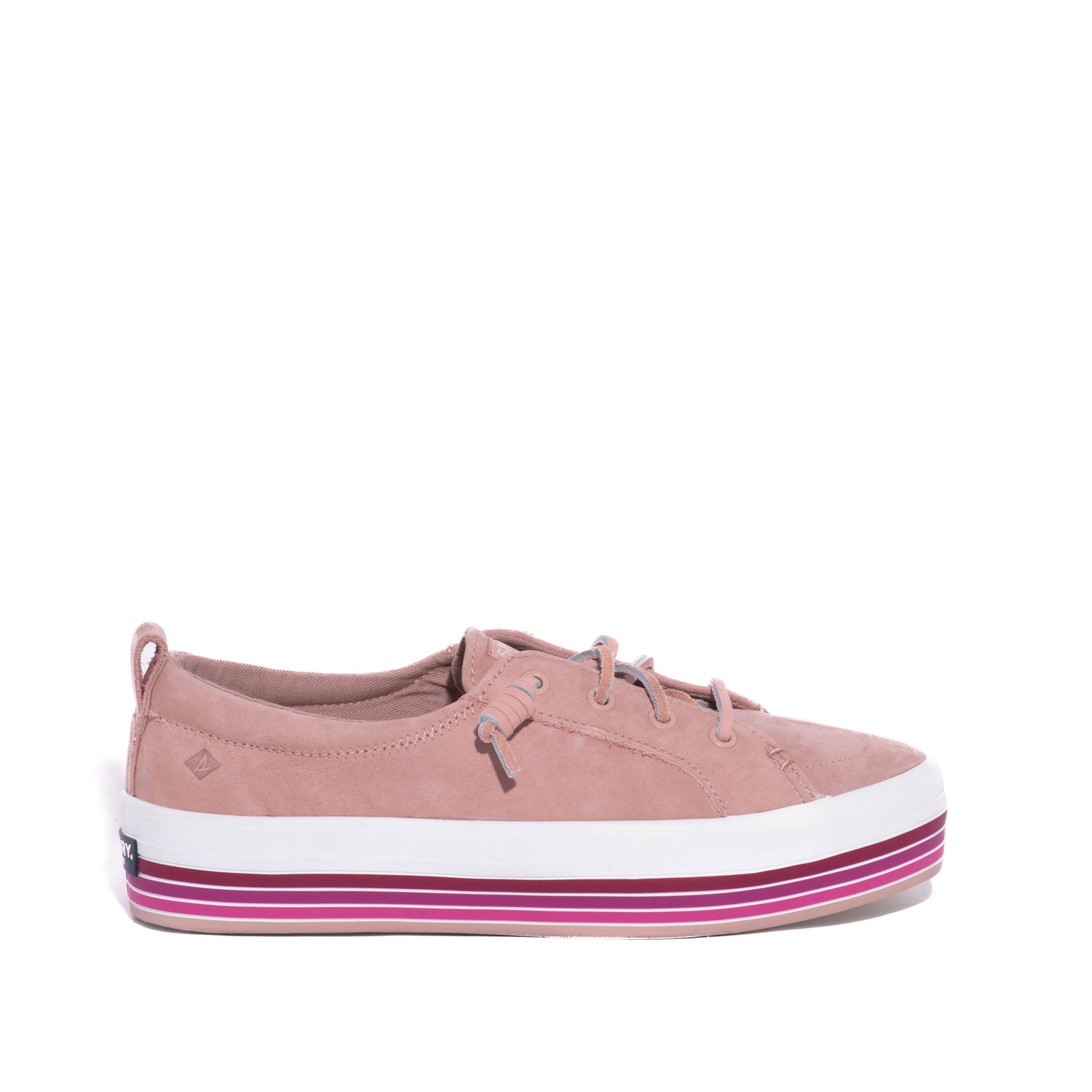 Tenis Sperry Crest Vibe Plat Stripe Pnk