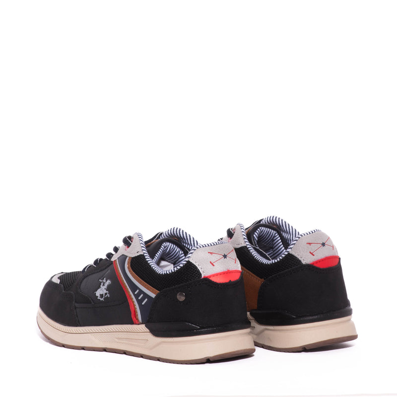 Tenis Beverly Hills Polo Club Kids  Stormy Black