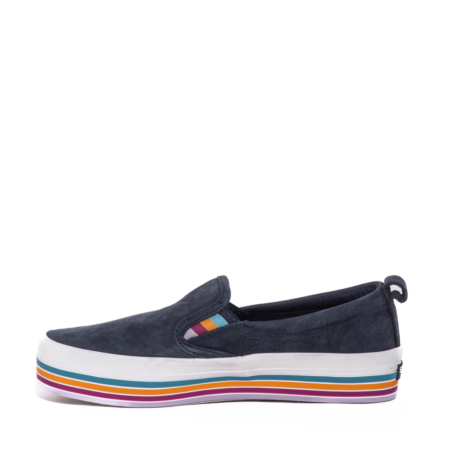 Tenis Sperry Crest Tg Plat Stripe Nvy