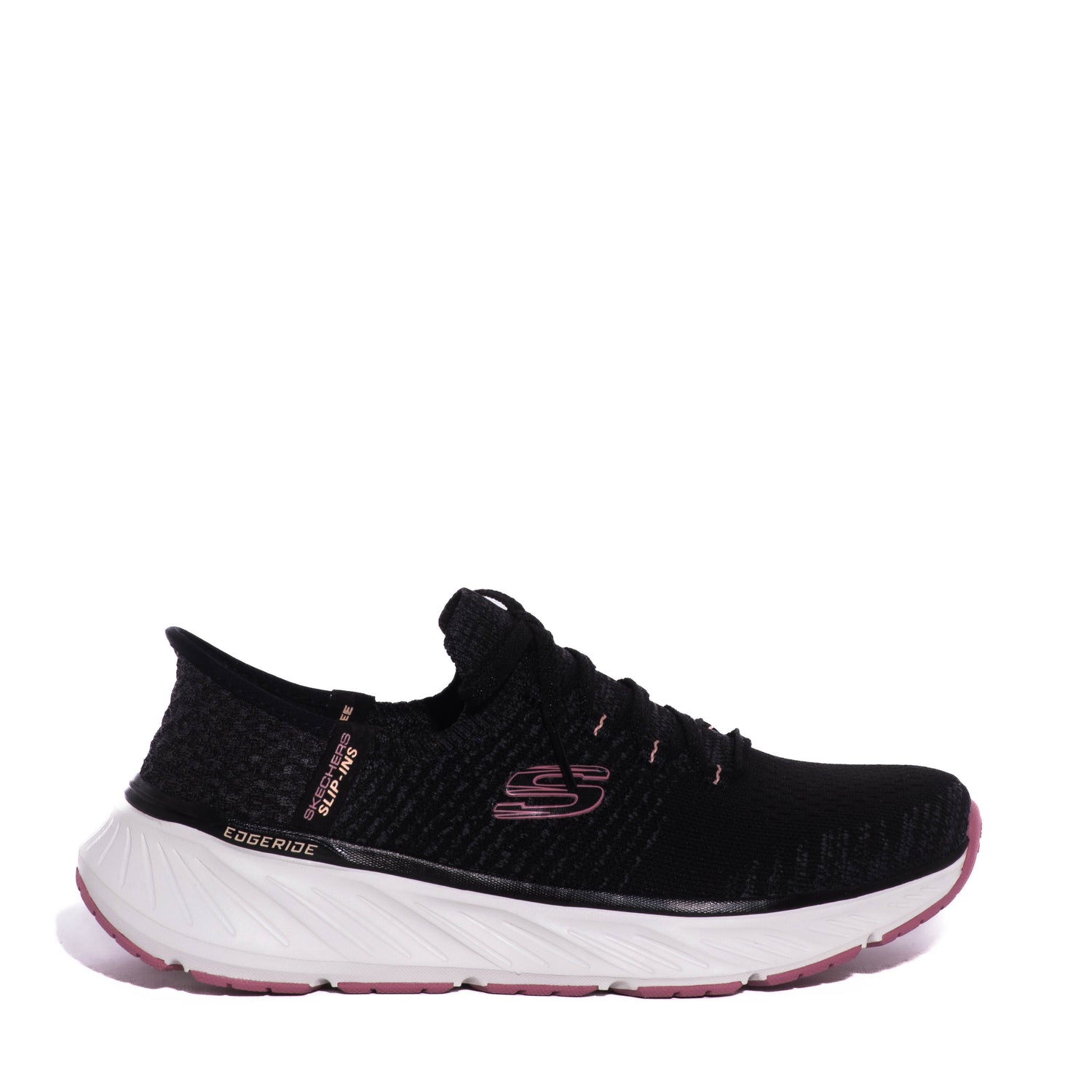 Tenis Skechers Edgeride Impression Black Pink