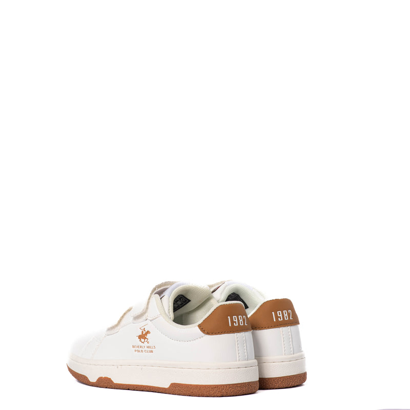 Tenis Beverly Hills Polo Club Kids Regent White Brown