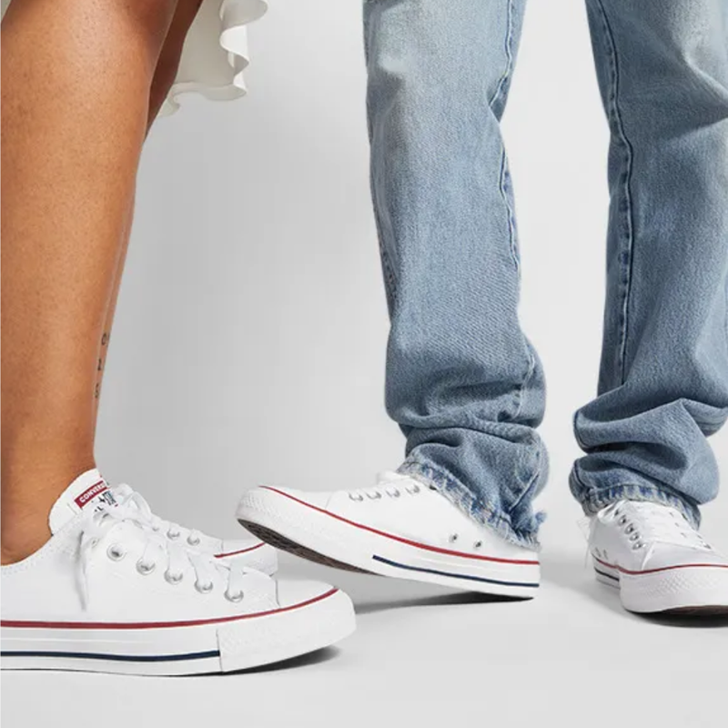 Tenis Converse All Star Ox Optical Blanco ORIGINAL