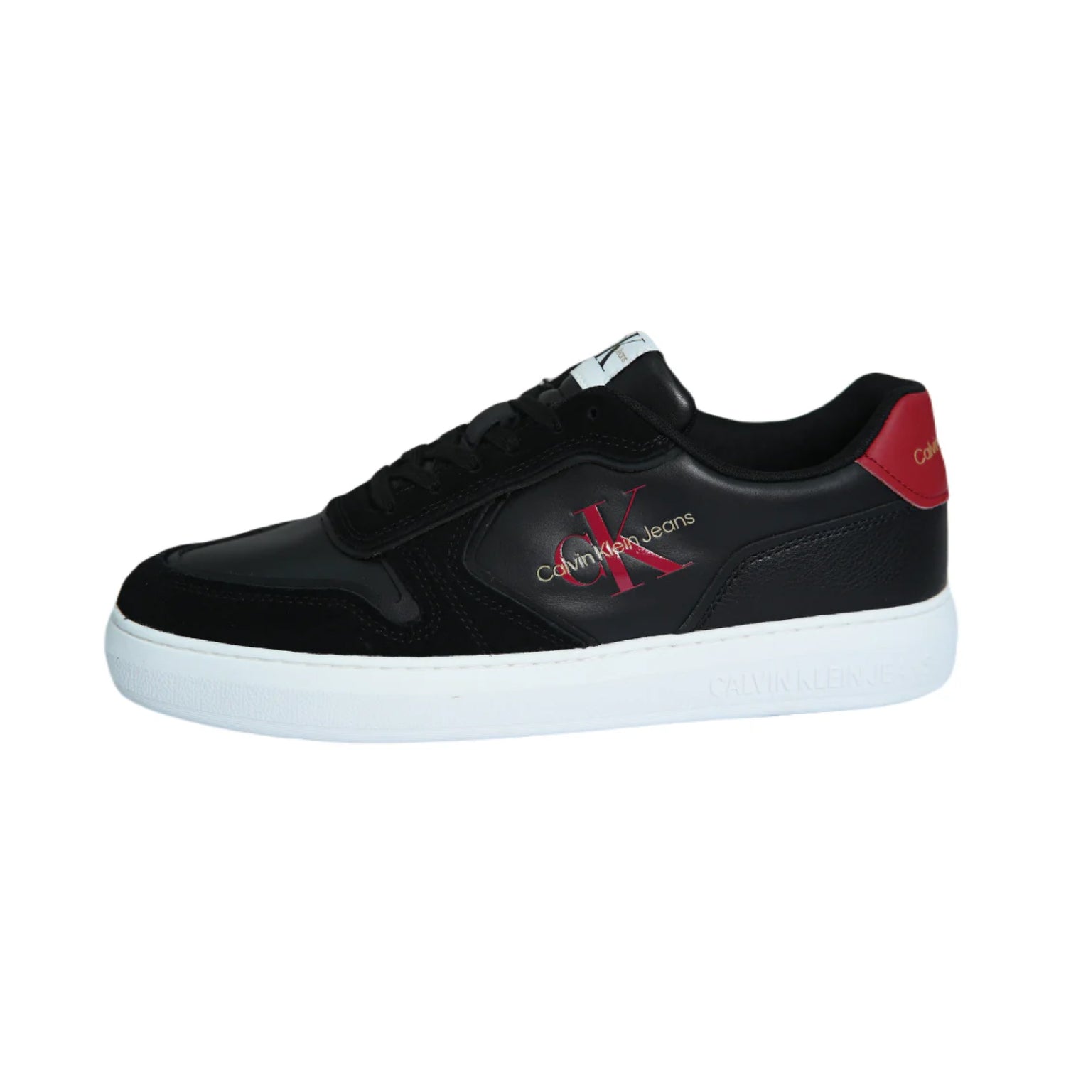 Tenis Calvin Klein Casual Cupsole Irregular Lines Black