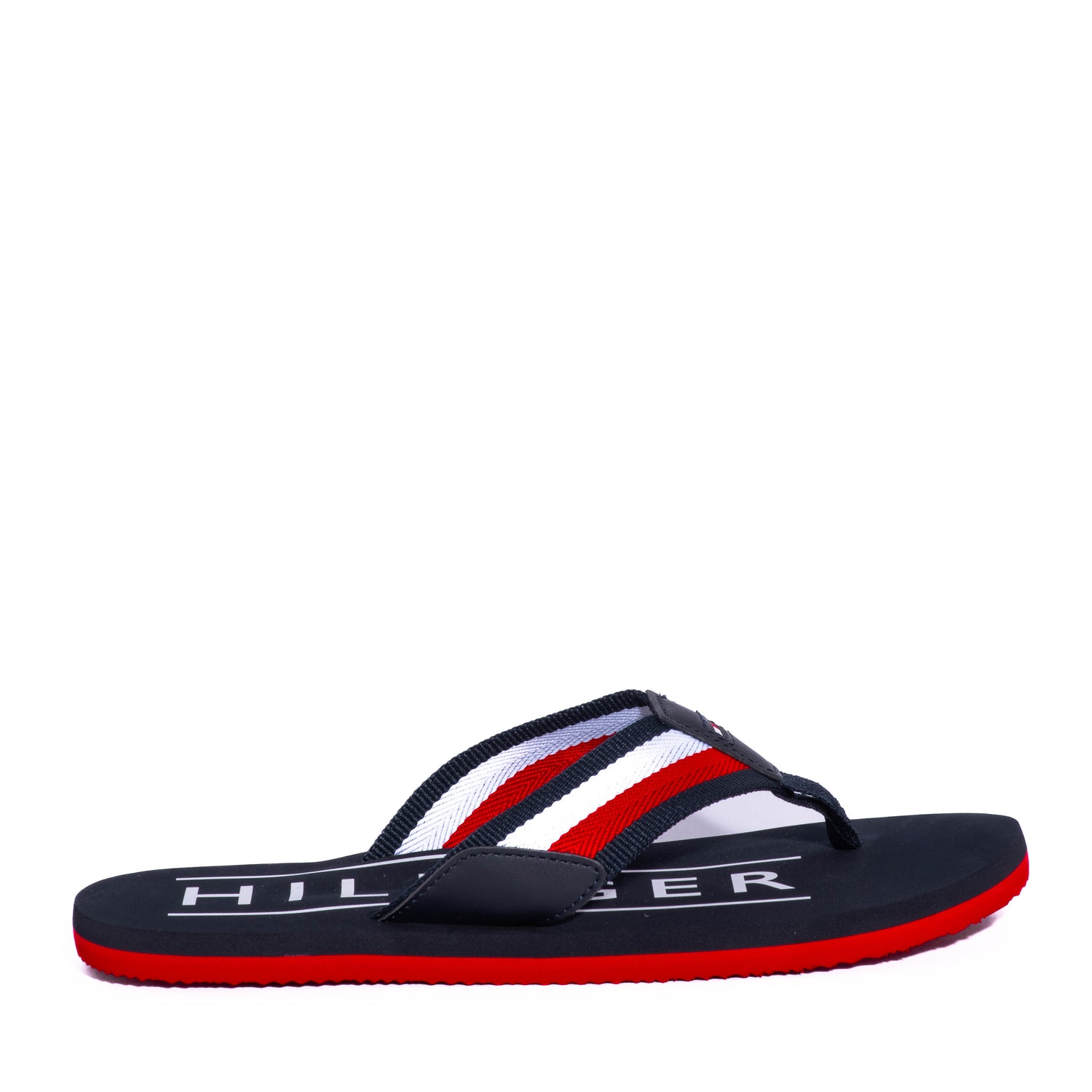 Chanclas Tommy Th Lth Toe Post Beach Sandal Desert Sky