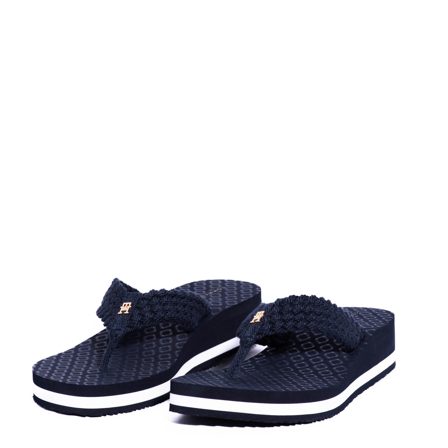 Chanclas Tommy Th Crochet Mid Beach Sandal