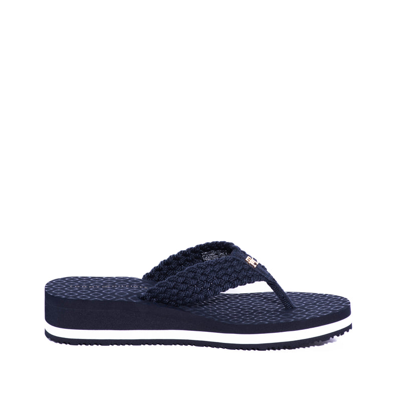 Chanclas Tommy Th Crochet Mid Beach Sandal