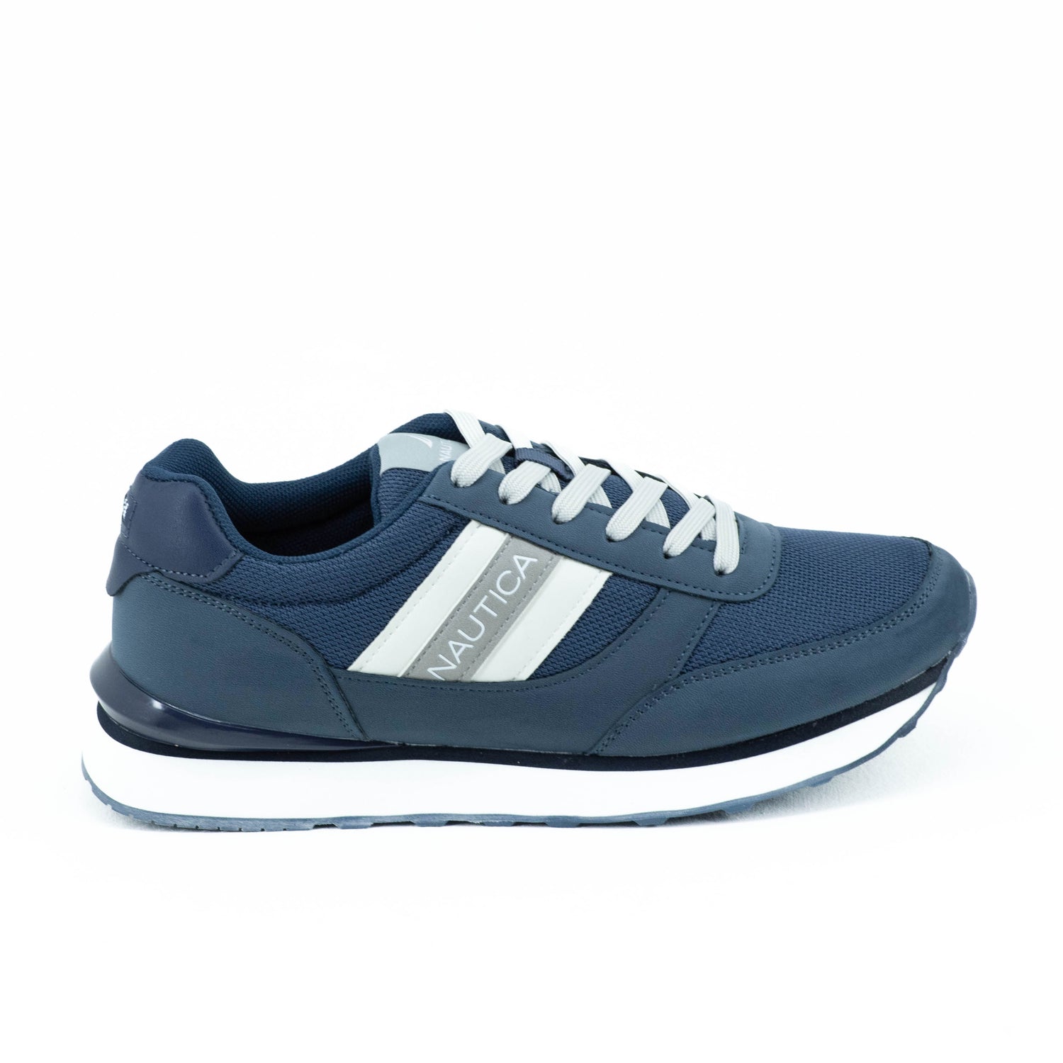 Tenis Nautica Outfall 3 Navy/White/Grey