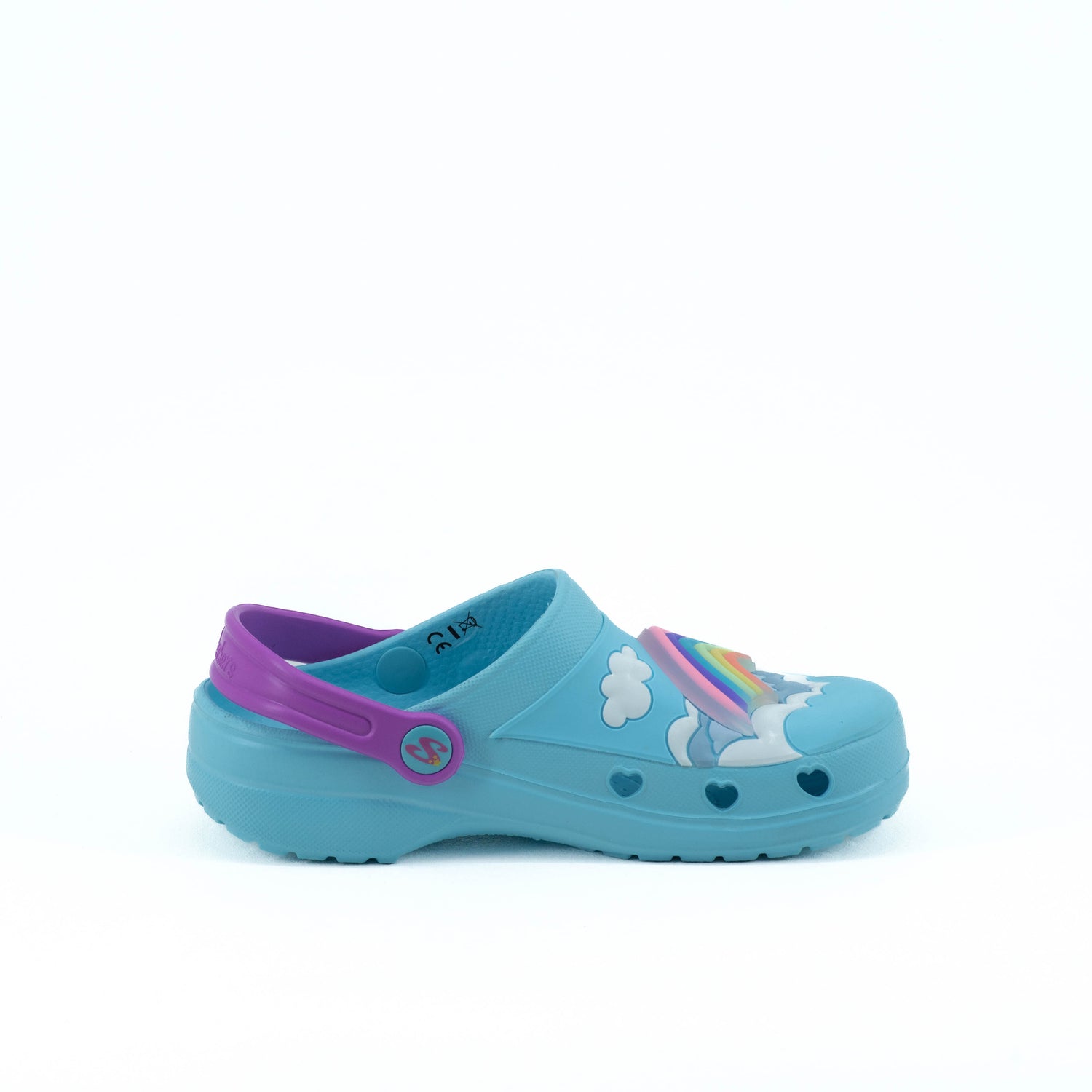 Chanclas Skechers Kids Slights Heart Charmer-Radiant Rainbow Blue/Multi