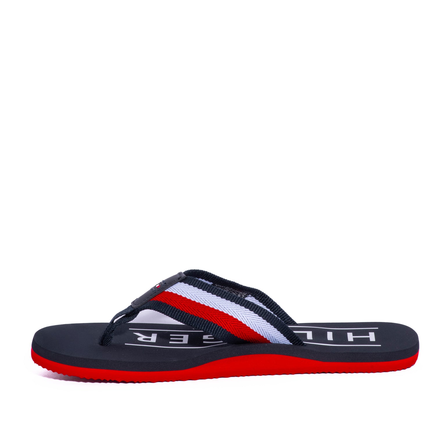 Chanclas Tommy Th Lth Toe Post Beach Sandal Desert Sky