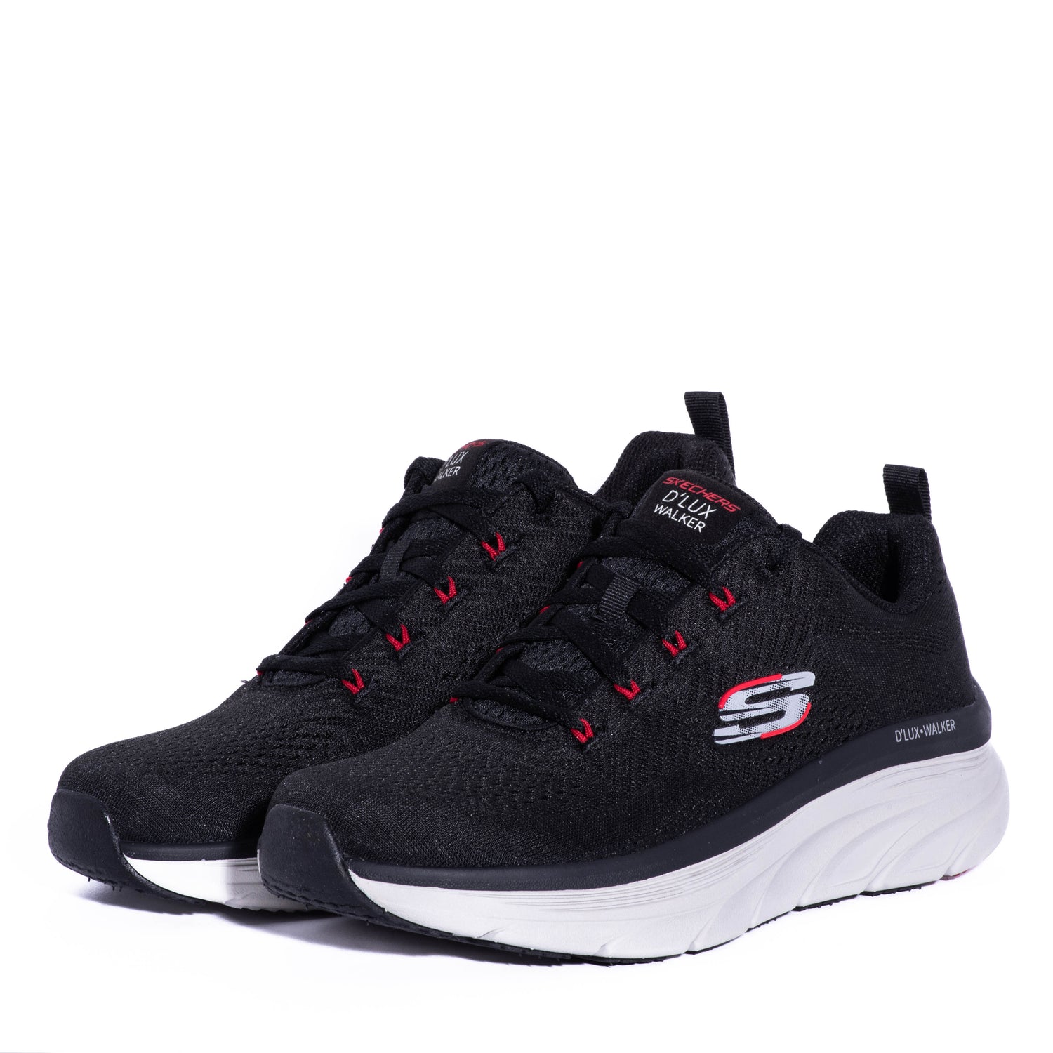 Tenis Skechers Dlux Walker-Meerno Black/Red