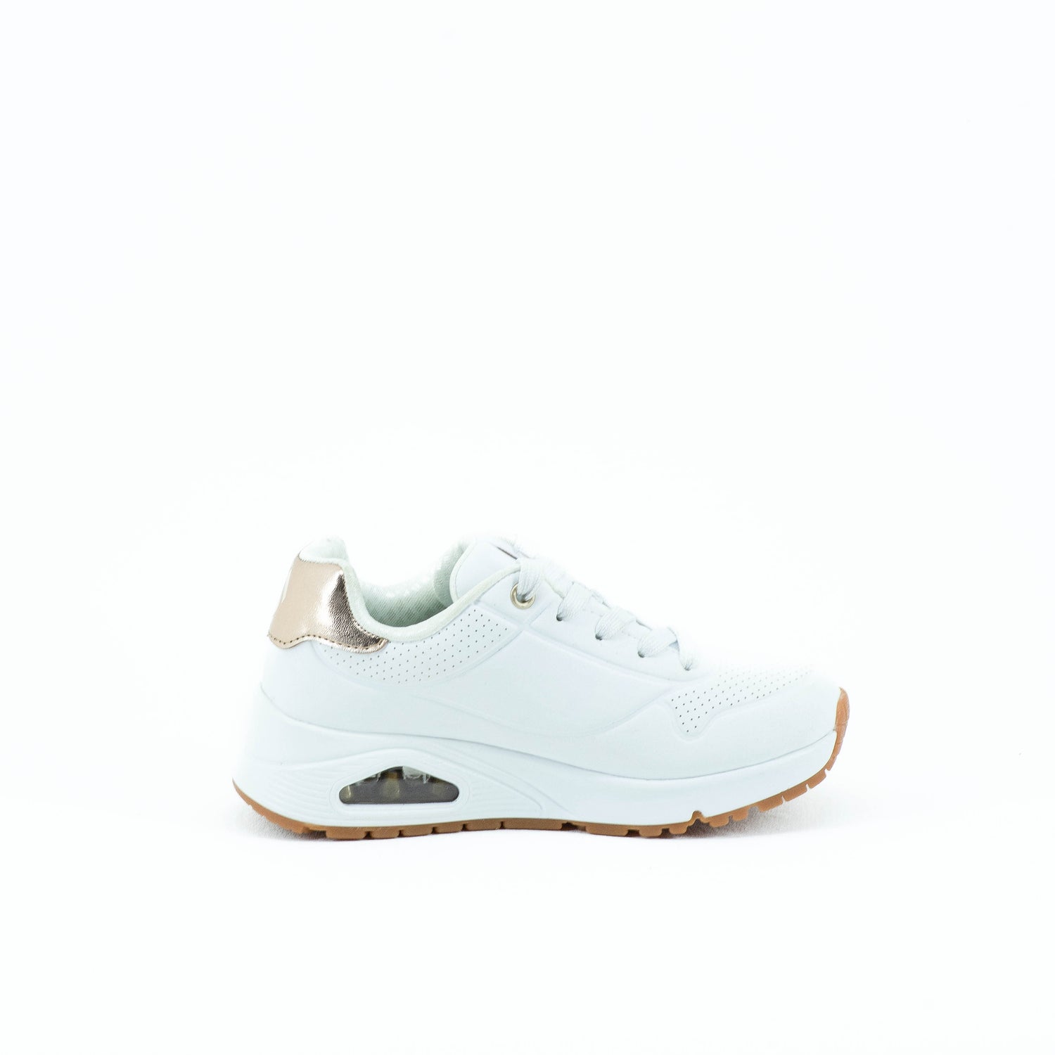 Tenis Skechers Kids Uno Gen1 Shimmer A Way White