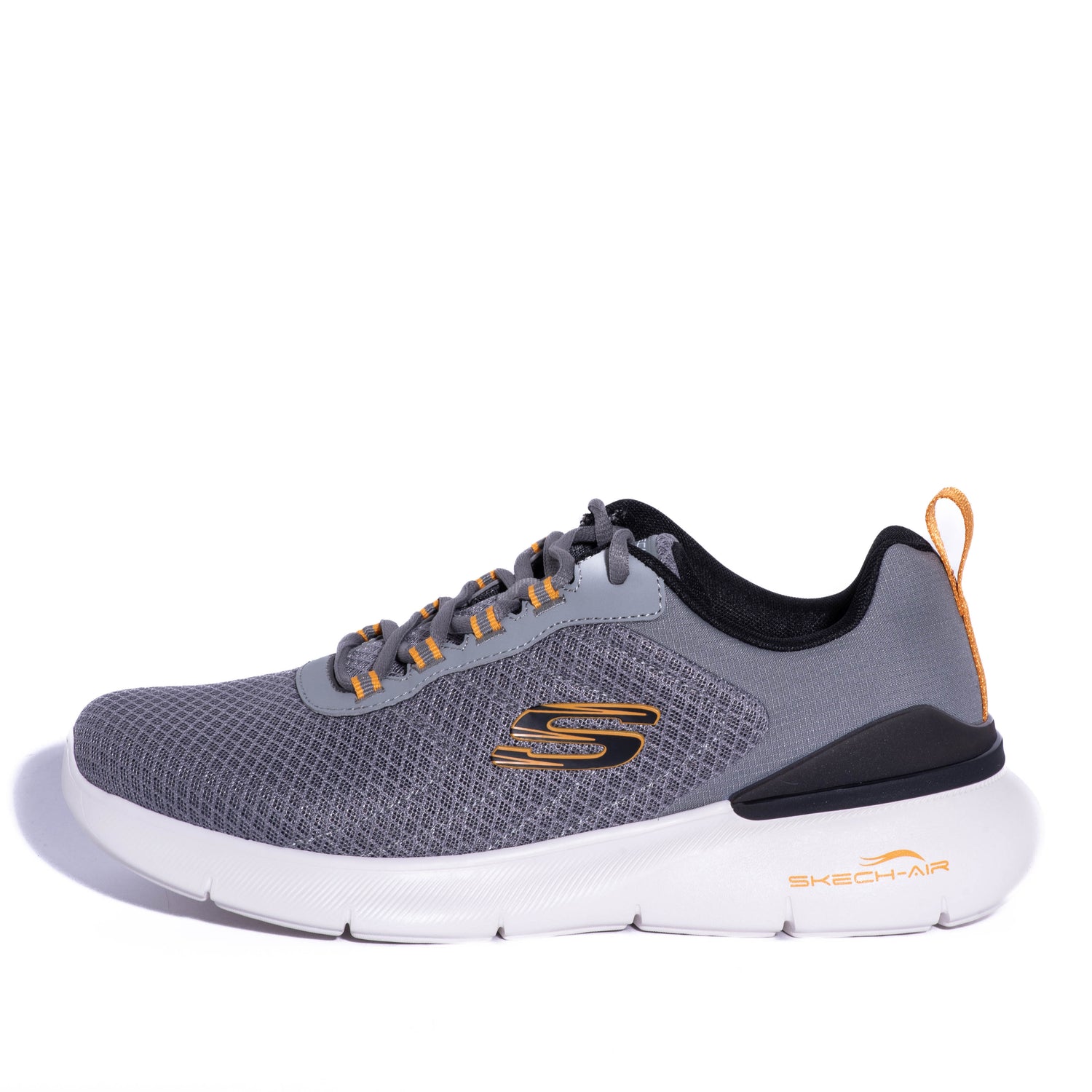 Tenis Skechers Skexh Air Dynamight 2 0-Durron Charcoal/Yellow
