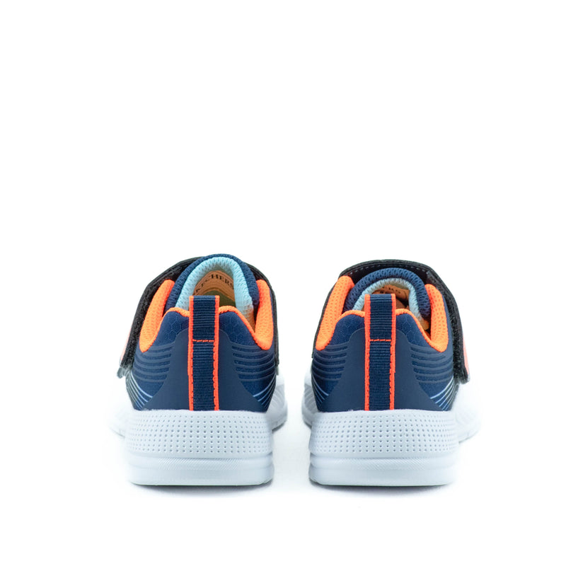 Tenis Skechers Kids Microspec Advance Nvy/Orng
