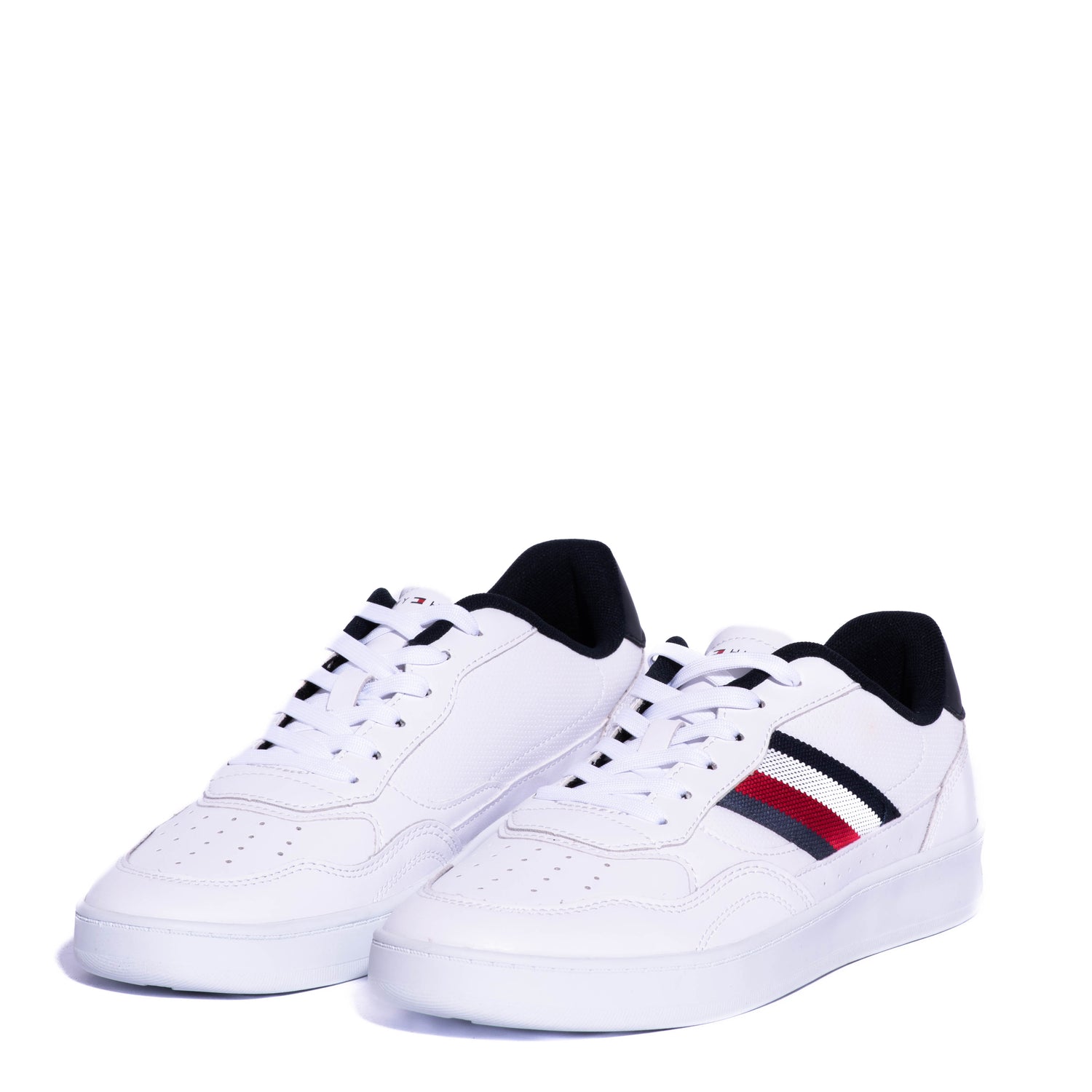 Tenis Tommy Retro Court Cupsole Stripes Lea