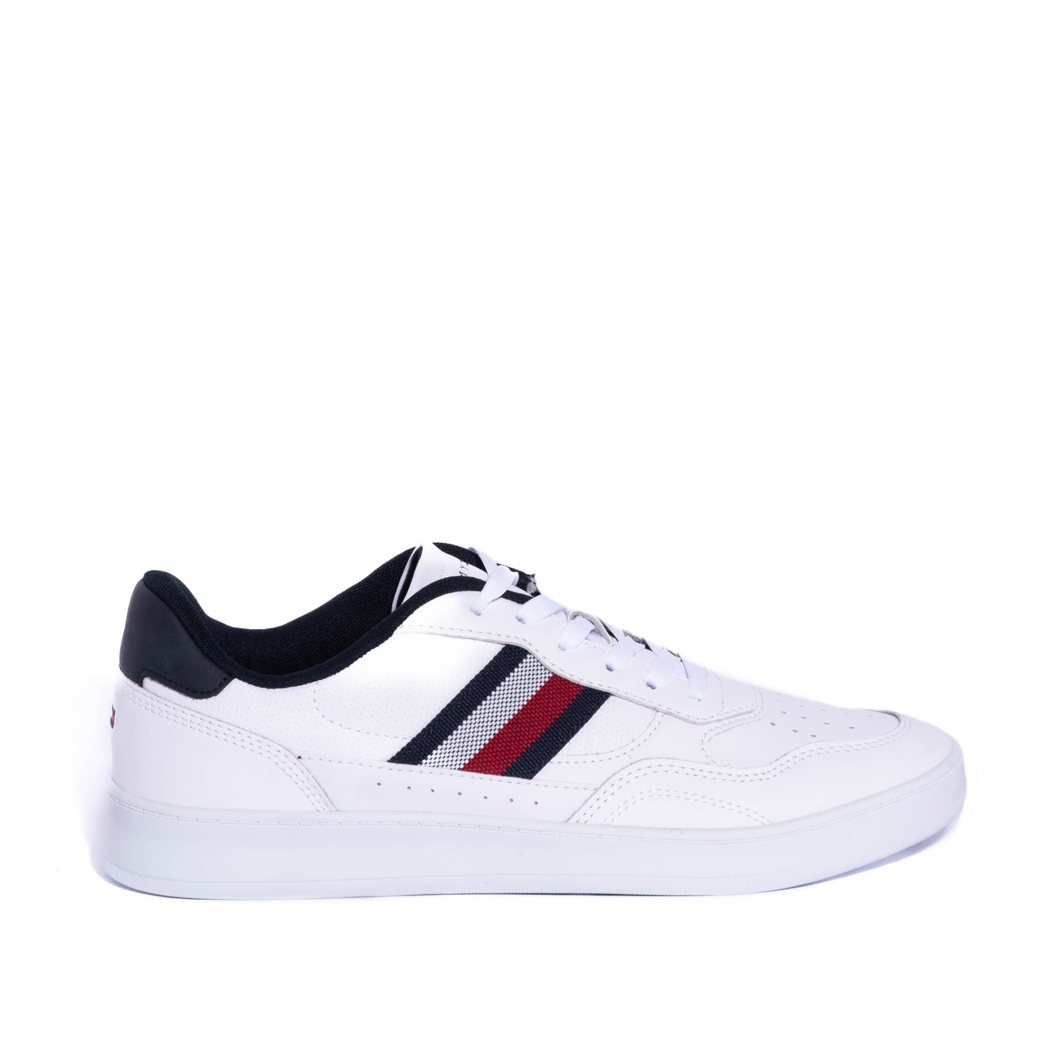 Tenis Tommy Retro Court Cupsole Stripes Lea